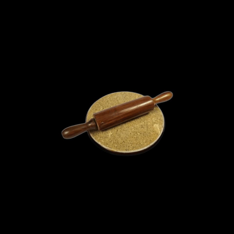 Plain sheesham chakla belan wooden rolling board from Sillanwali